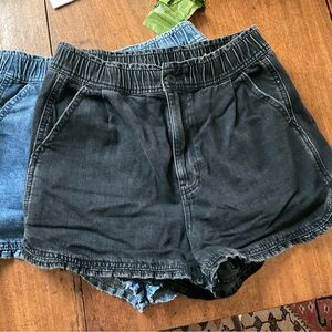 Black & Denim American Eagle Mom Shorts bundle